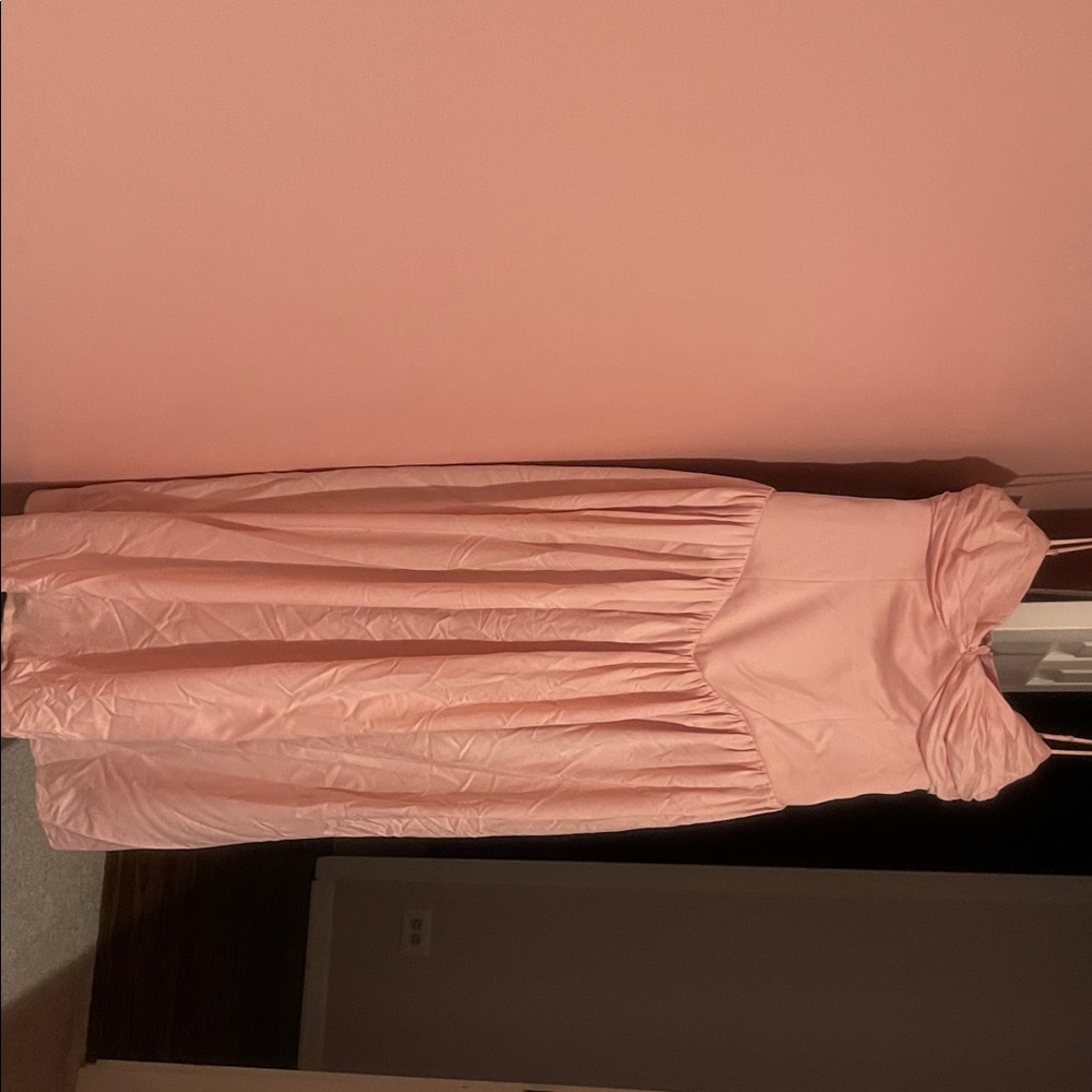 Elegant Pink Wedding Dress for Women